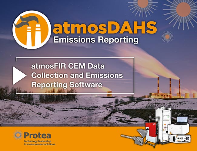 atmosDAHS - CEM Emissions Reporting Software – MCERTS Approved