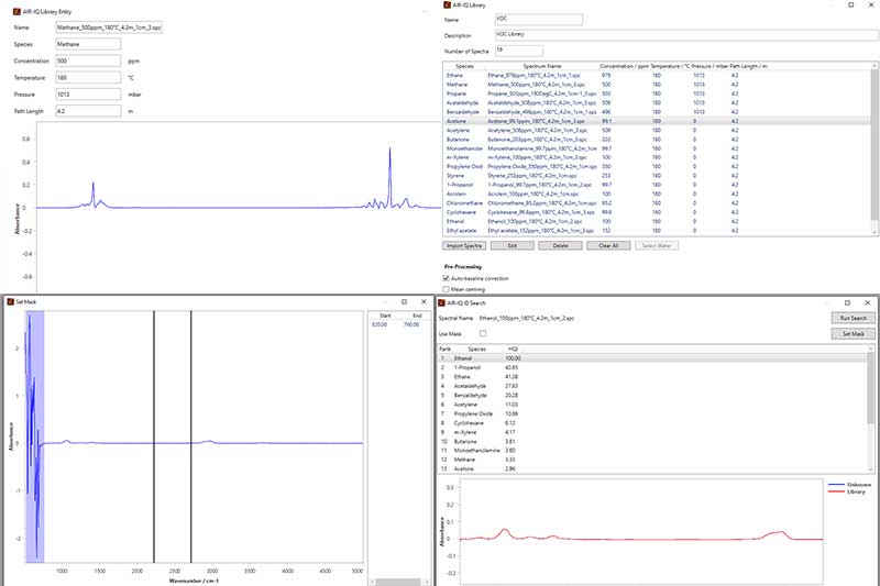 AIR-IQ Spectral Search