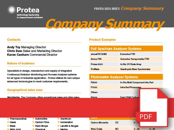 Download Our Latest Company Overview PDF