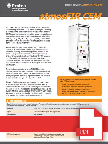 Continuous Emissions Monitoring Brochure