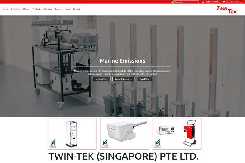 New Website Launched For Twin Tek Singapore