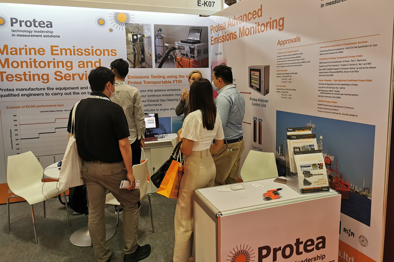 Protea At The 2022 Asia Pacific Maritime Exhibition