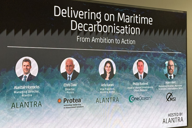 June 2025 - Protea Sales Team & Alantra Panel Discuss Marine Decarbonisation